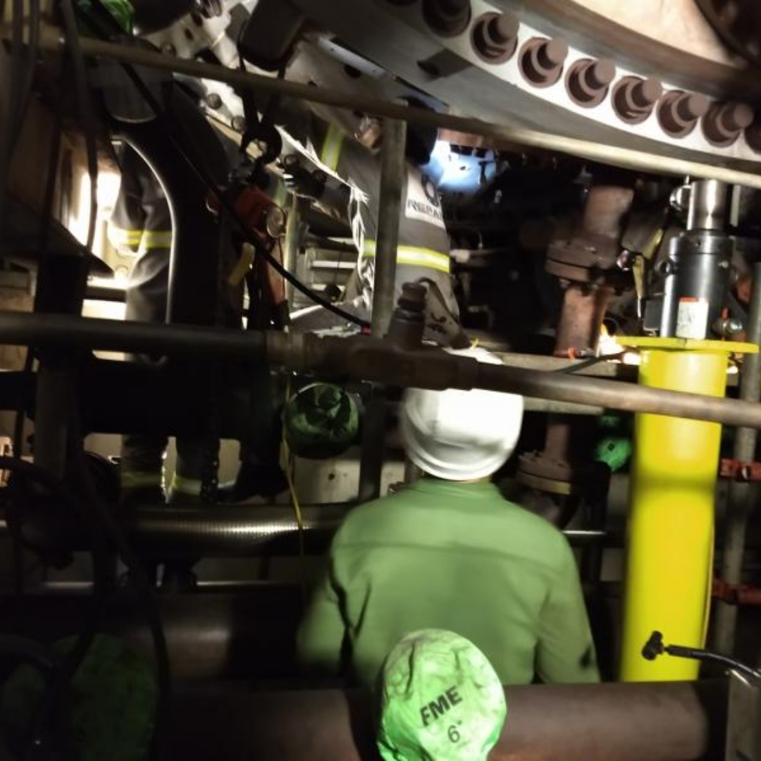 Reparusi - Soluções em usinagem de campo indutrial, petroleo, gás, textil